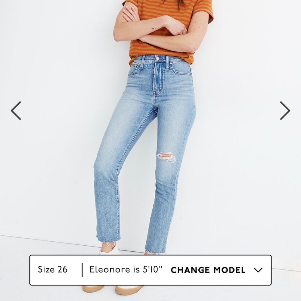 Madewell Perfect Vintage Jean in Rosabelle Wash